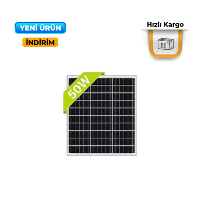 50W Mono Kristal Solar Panel - 1