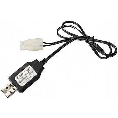 9.6V 250mA USB Tamiya Soketli Oyuncak Pil Şarj Cihazı - 1