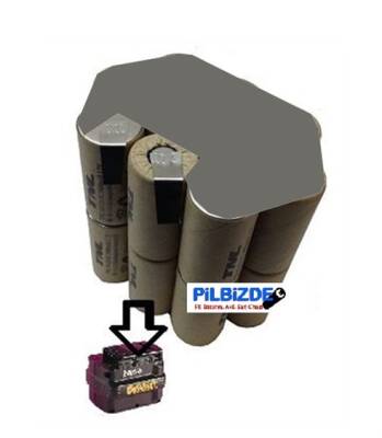 Dewalt DE0240 24v Batarya için 2200mAH Pil Değişim Grubu - 1