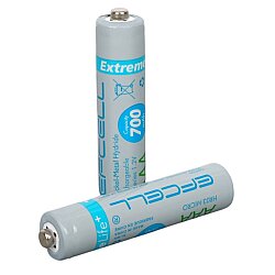Efcell AAA 700mAh İnce Şarjlı Pil 2’li Paket - 2