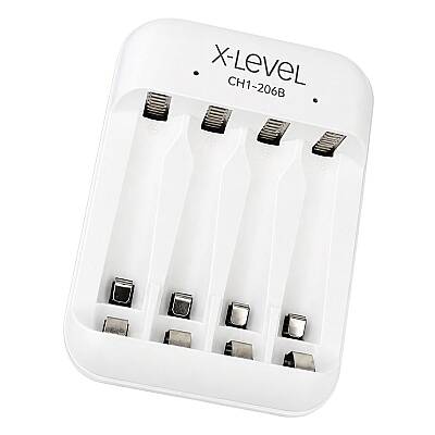 X-Level CH1-206B 4 Yuvalı AA AAA Ni-MH USB-C Pil Şarj Cihazı - 2