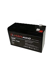 Yiğit Akü YD12-7 12V 7Ah AGM Bakımsız Kuru Akü | UPS, Alarm ve Güvenlik Sistemleri - 2